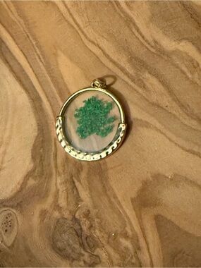 Pressed Flower Charm
